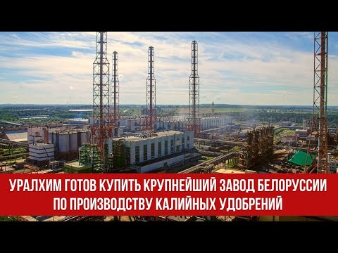 Уралхим готов купить крупнейший завод Белоруссии по производству калийных удобрений