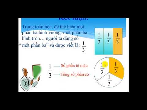 Tuần 23: Toán - Một phần ba