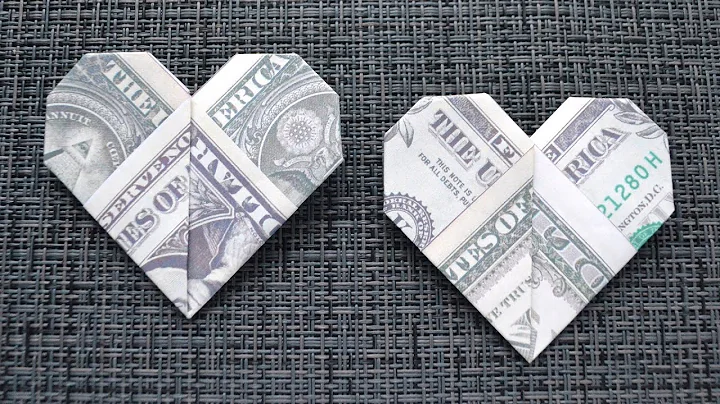 Easy MONEY HEART | Nice Dollar Origami | Gift for Valentine's Day | Tutorial DIY by NProkuda