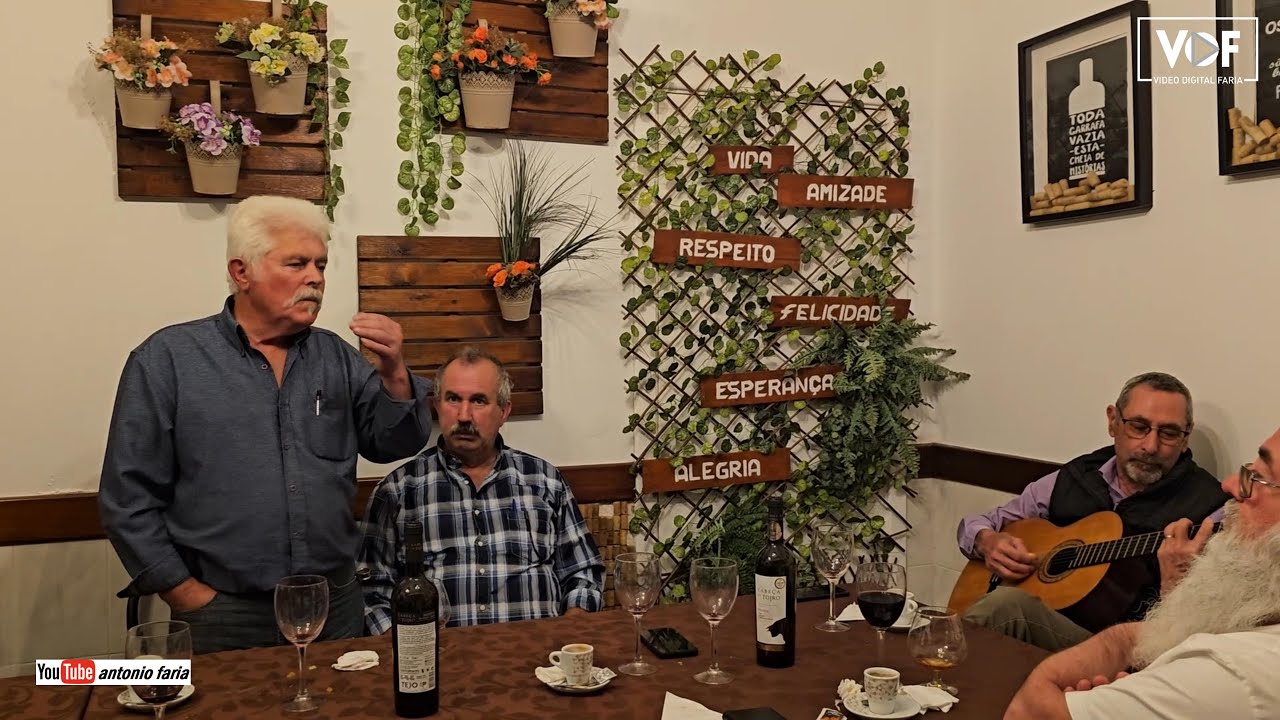 Jantar e brincadeiras do Fernando Silva na Ilha do Faial 2024 Açores