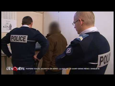 stolen papers scammers series: The Saint-Denis Police investigates
