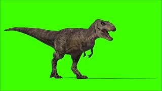 Dinosaur green screen royalty free