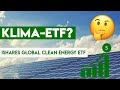 iShares Global Clean Energy ETF - Investieren in Wasserstoff mit ETF Sparplan?