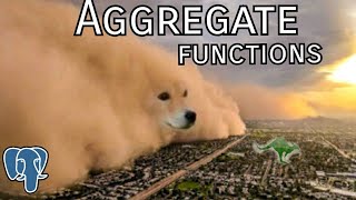 AGGREGATE FUNCTIONS IN POSTGRESQL