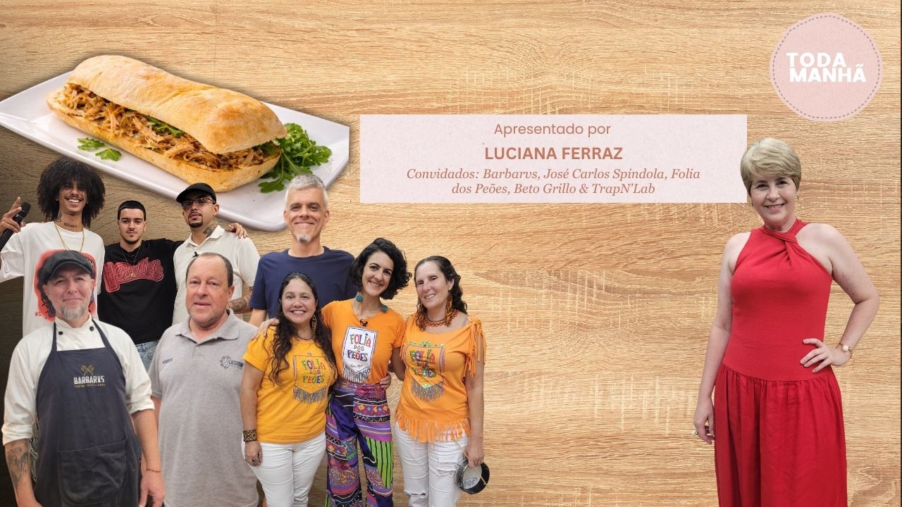 Toda Manhã 06/02/26 | Barbarvs, José Carlos Spindola, Folia dos Peões, Beto Grillo & TrapN'Lab
