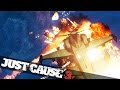 CRAZY MASSIVE BATTLE! :: Just Cause 3 Funny Best Moments