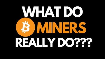 What Do Bitcoin Miners Actually Do? Bitcoin Mining Simplified ₿ How Bitcoin Mining Really Works?