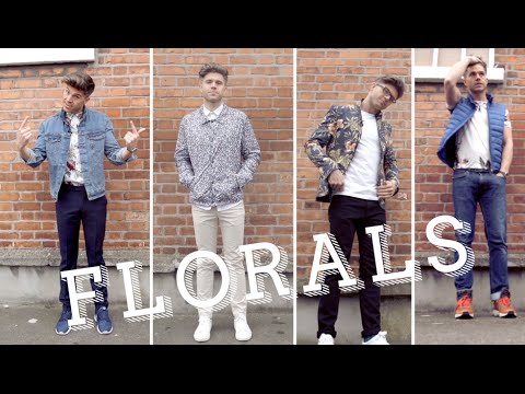 Mens Style | Floral Prints - YouTube
