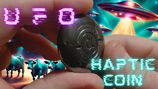 UFO Haptic Coin in Zirconium by Alpha EDC Metal Toy - [Unboxing] by SFARCO 199 views 7 months ago 14 minutes, 5 seconds