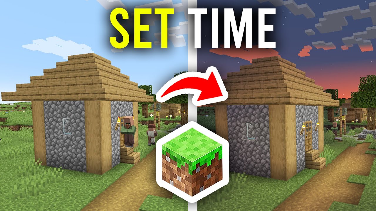 Time Set Command Minecraft How To Set The Time Of Day In Minecraft - Full Guide - YouTube
