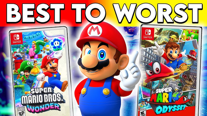 Ranking EVERY Single Mario Game On Switch! (2022 Edition) 