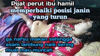 Pijat perut ibu hamil