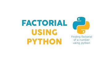 factorial python using while