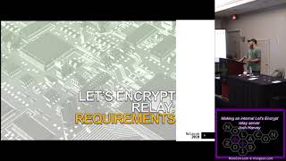 NolaCon 2019 D 05 Making an internal Lets Encrypt relay server Josh Harvey