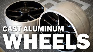 Casting Aluminum Wheels | Old Timey Casters