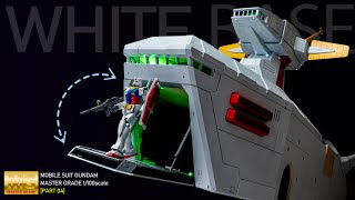 How to build a giant model of the White Base! | Exterior and Hangar Hatch | GUNPLA | EP04