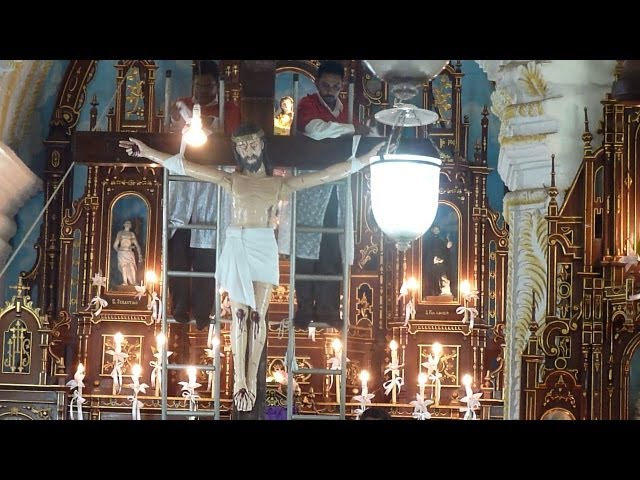 Good Friday at Bastora Church, Goa class=