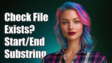 How to Check if a File Exists with Specific Start or End Substring in Python