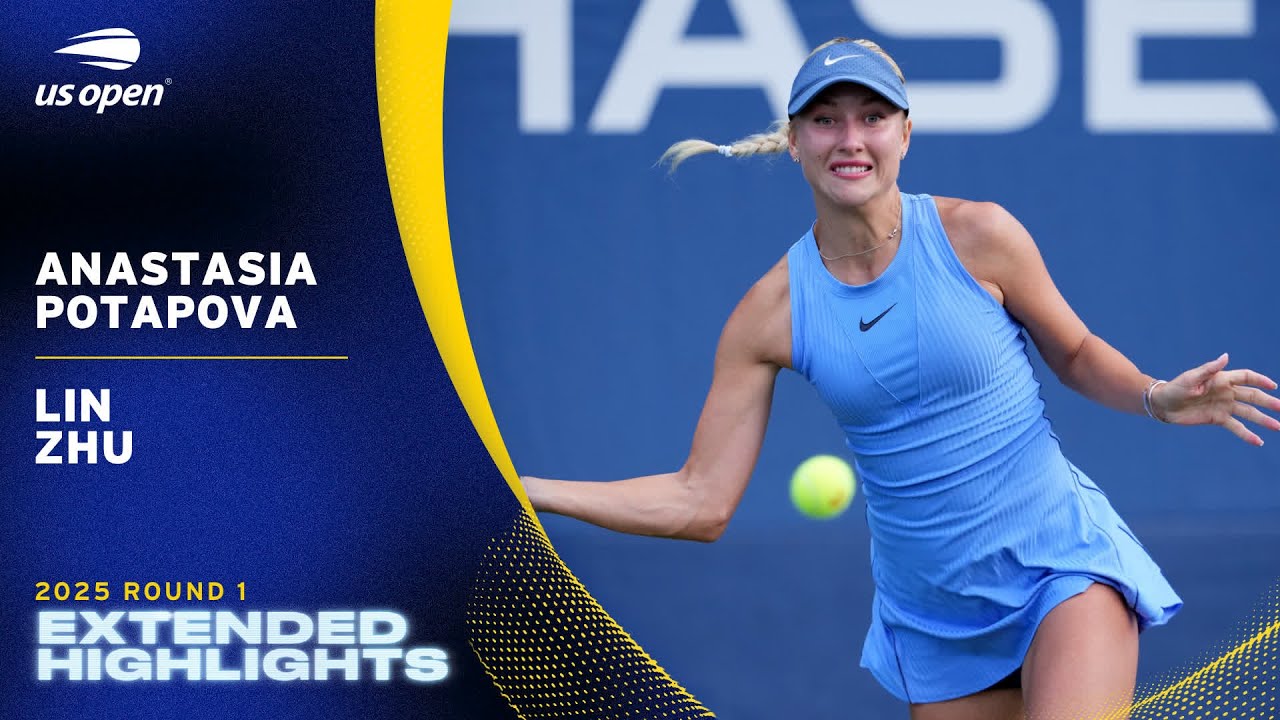 Anastasia Potapova vs. Lin Zhu Extended Highlights | 2025 US Open