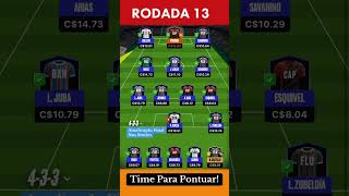 DICAS RODADA 13 | CARTOLA FC 2026 | PRA PONTUAR! #cartolafc #futebol #cartola #shorts #brasileirão