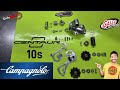 CAMPAGNOLO CENTAUR SILVER Servicio DESVIADOR TRASERO 10s Mantenimiento decarrilador Cambio BICI RUTA