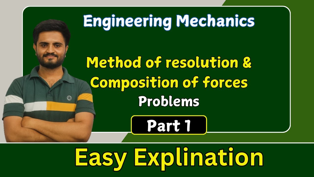 Методы разложения и композиции сил | Инженерная механика | Все университеты
