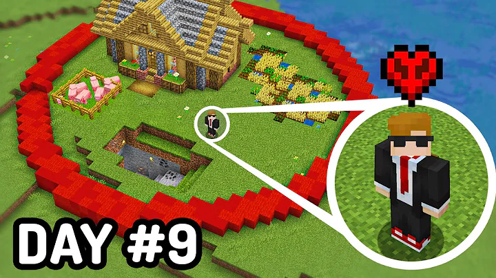 I Survived 24 Hours in a Circle in Hardcore Minecraft