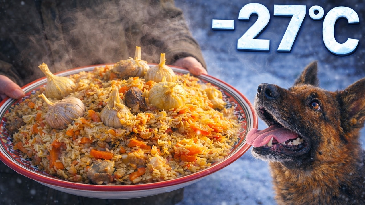 I Cooked Pilaf at −27°C — with My Dog Zevs