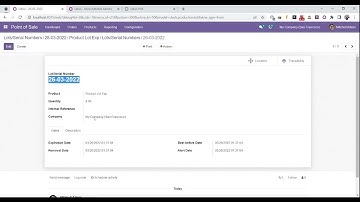 Odoo V15 POS Auto Select Lot