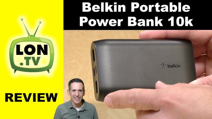 Belkin BOOST CHARGE 10,000mAh USB Type-C Power Bank BPB006BTBLK