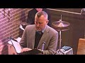 Nathan White singing I Wonder As I Wander at Washington Plaza Baptist Church