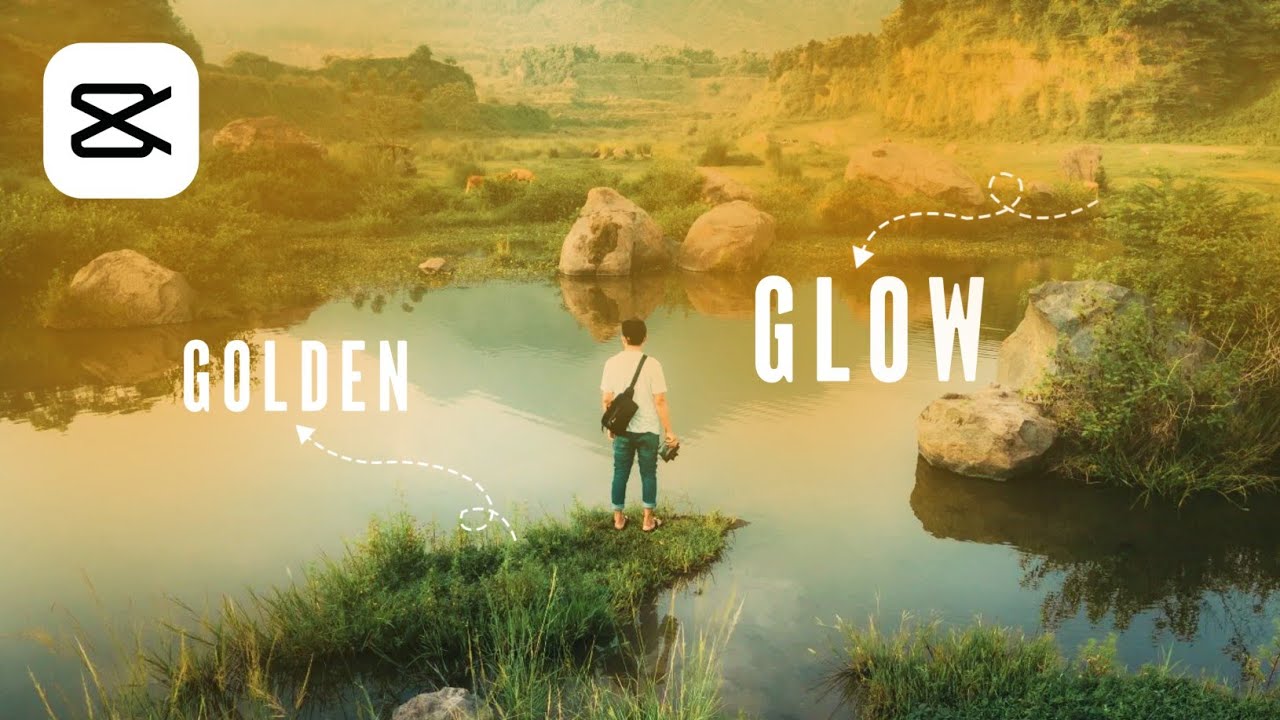 Golden Glow Effect in CAPCUT || How to create Glow Effect in any video ...