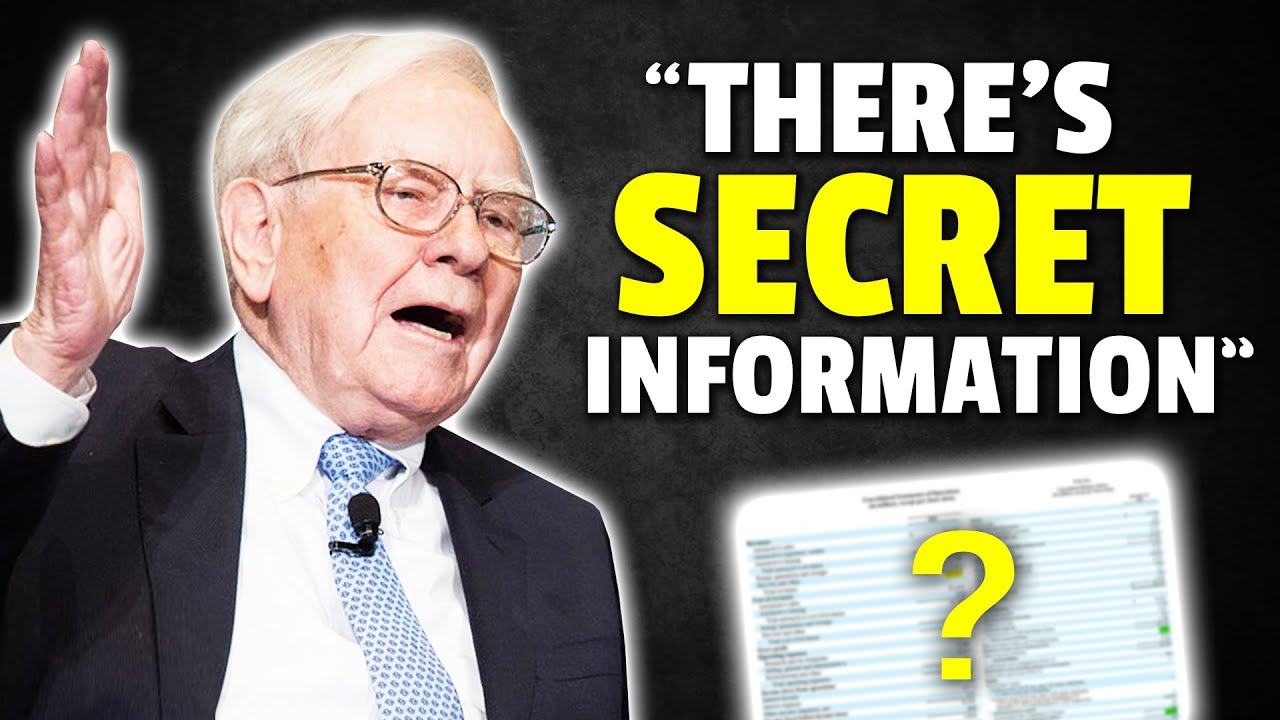 Warren Buffett: What I Look For In Annual Reports (UNBELIEVABLE)