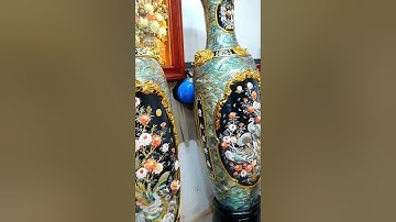 Đôi cặp lục bình khảm chìm kết hợp nổi đỉnh cao