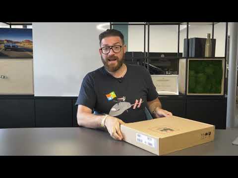 Unboxing the Surface Laptop Studio