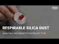 Respirable Silica Dust Quantification | FT-IR Spectroscopy | Mining Work Safety