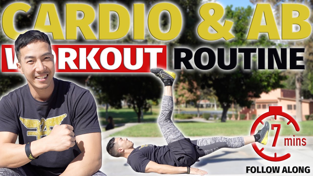 Cardio & Ab Workout Routine | Exercises To Shred Fat & Get Ripped ...