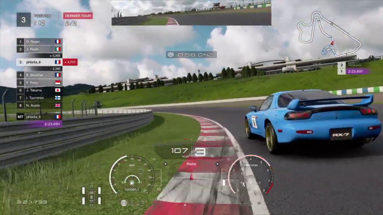 Gran Turismo Sport The passion of Dr.Wankel race 5 n100 FC RX7