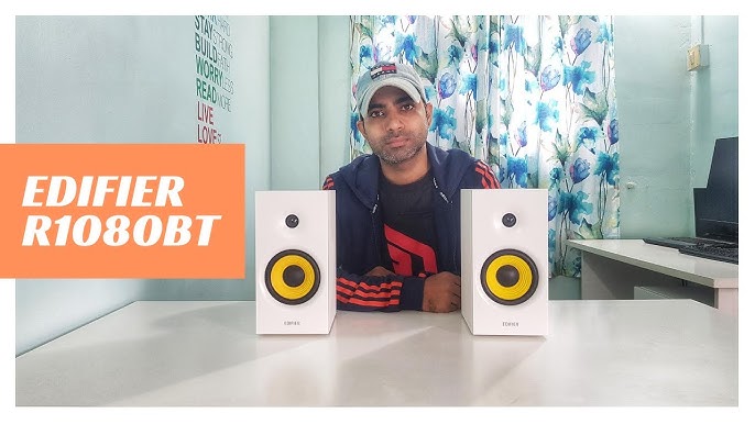 Edifier R1080BT Multimedia Speaker (White) Unboxing | Sound Test ...