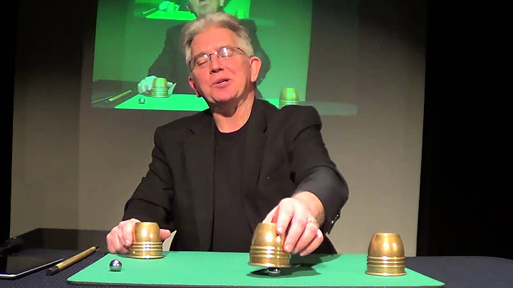 Paul Gertner Magician Cups & Steel Balls.