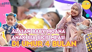 Anak Ria Ricis MPASI Umur 4 Bulan, Ini Alasannya
