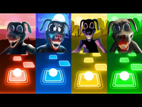 Cartoon Dog vs Cartoon Dog vs Cartoon Dog vs Cartoon Dog - Tiles Hop EDM Rush!