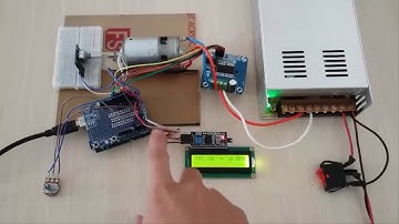 DA49: ĐO TỐC ĐỘ ĐỘNG CƠ HIỂN THỊ LÊN MÀN HÌNH LCD SỬ DỤNG ENCORDER ROTARY VÀ ARDUINO