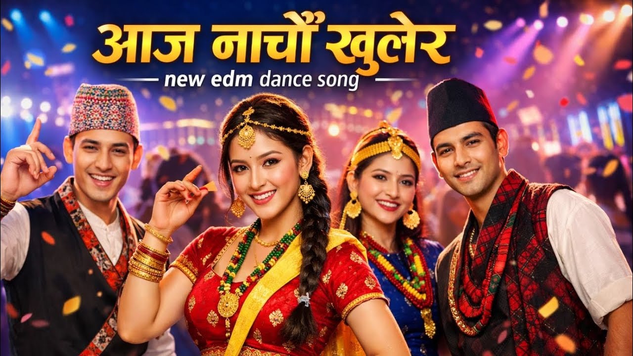 आज नाचौ खुलेर || Aaj Naachau Khulera  (2026) – Nepali Folk x EDM Dance Fusion song