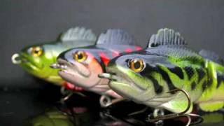 Lucky Lures HardBass swimbait UNDERWATER footage