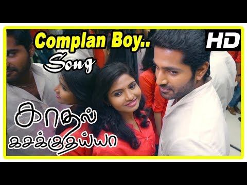 Kadhal Kasakuthaiya Movie Scenes | Dhruvva Falls For Venba | Complan Boy Song | Dhruvva Is Warned