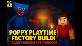 Minecraft Poppy Playtime Factory Build – Full Tutorial | Scary Horror Factory Creation! screenshot 4