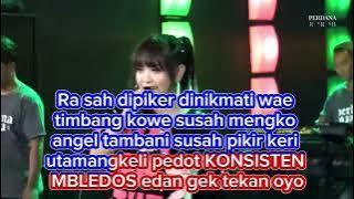KONSISTEN MBLEDOS karaoke version