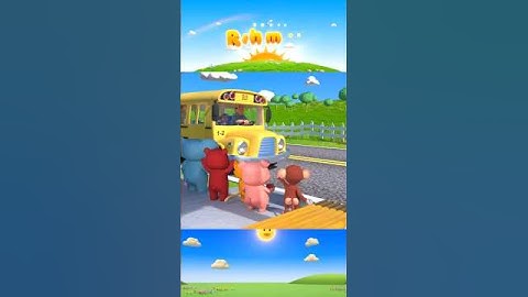 [ 1 MINUTE LOOP ] 🚍 Wheels on the Bus Sound Variations Remix 🎶 || Several Version | Sunny Rhymes