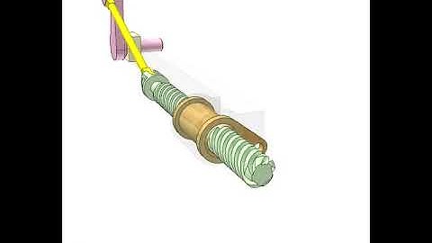 Design and concept of Screw slider crank mechanism480p | Mechanism | Engineering Concepts